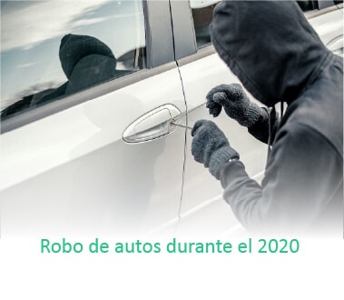 Robo de autos durante el 2020